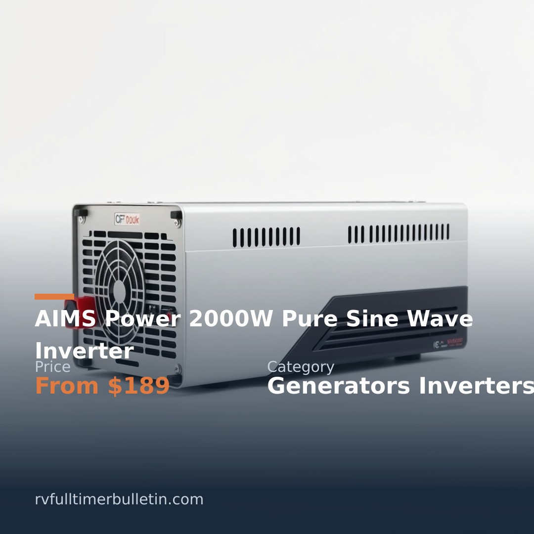 AIMS Power 2000W Pure Sine Wave Inverter