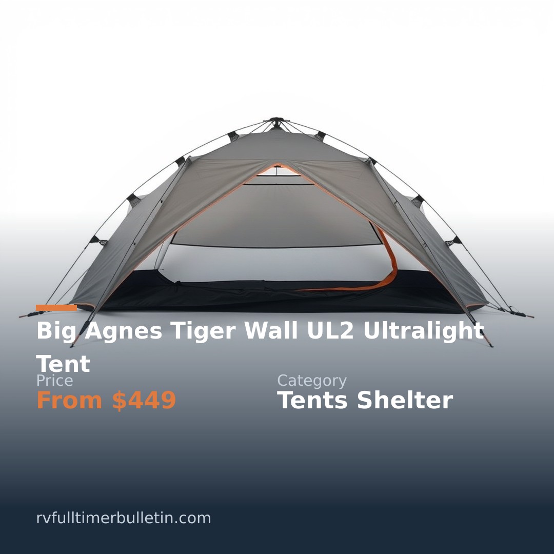 Big Agnes Tiger Wall UL2 Ultralight Tent