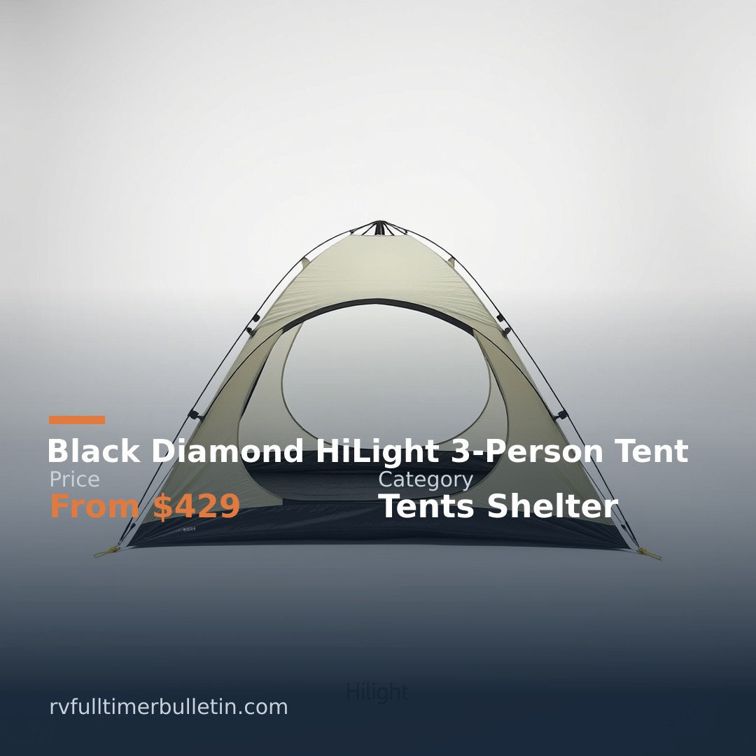 Black Diamond HiLight 3-Person Tent