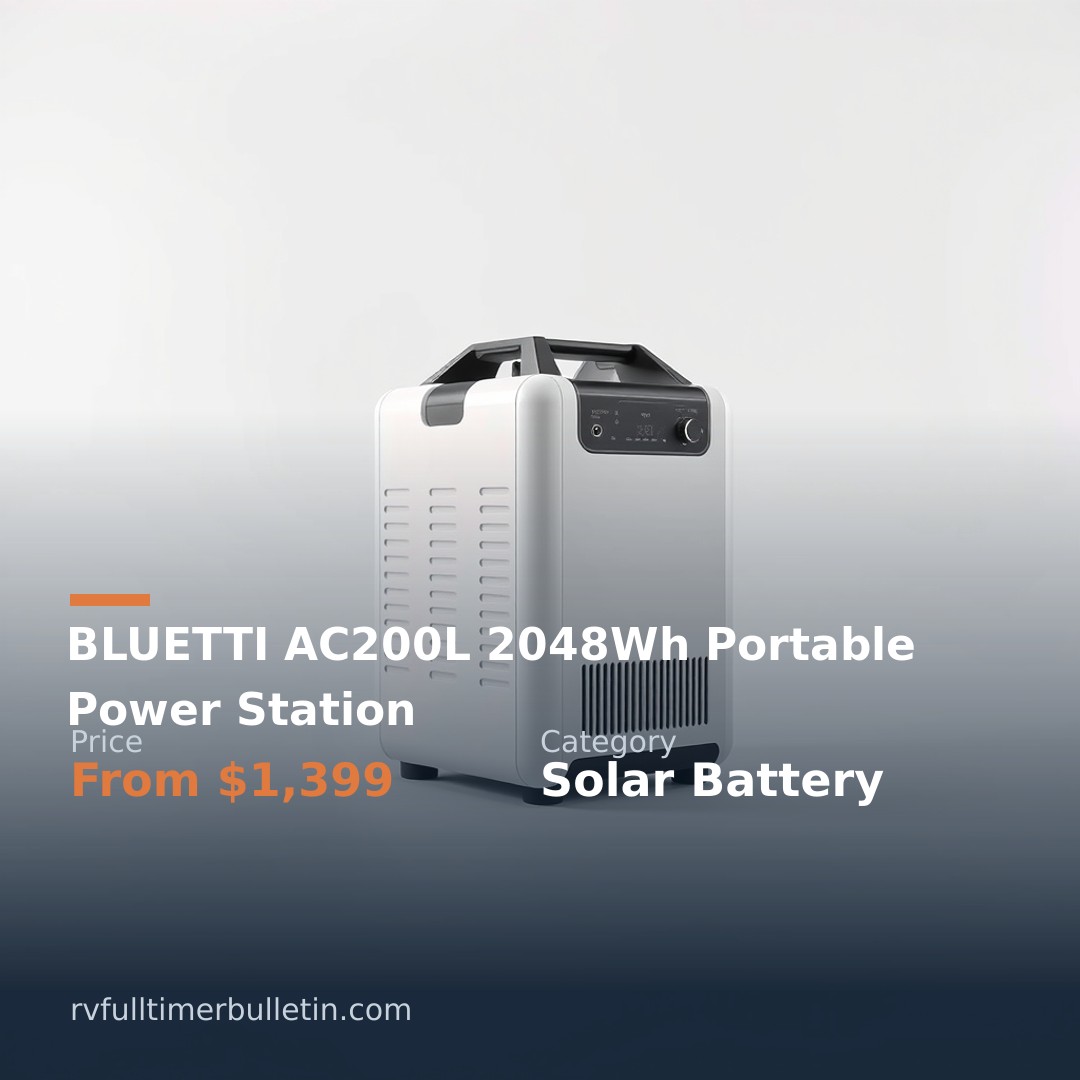 BLUETTI AC200L 2048Wh Portable Power Station
