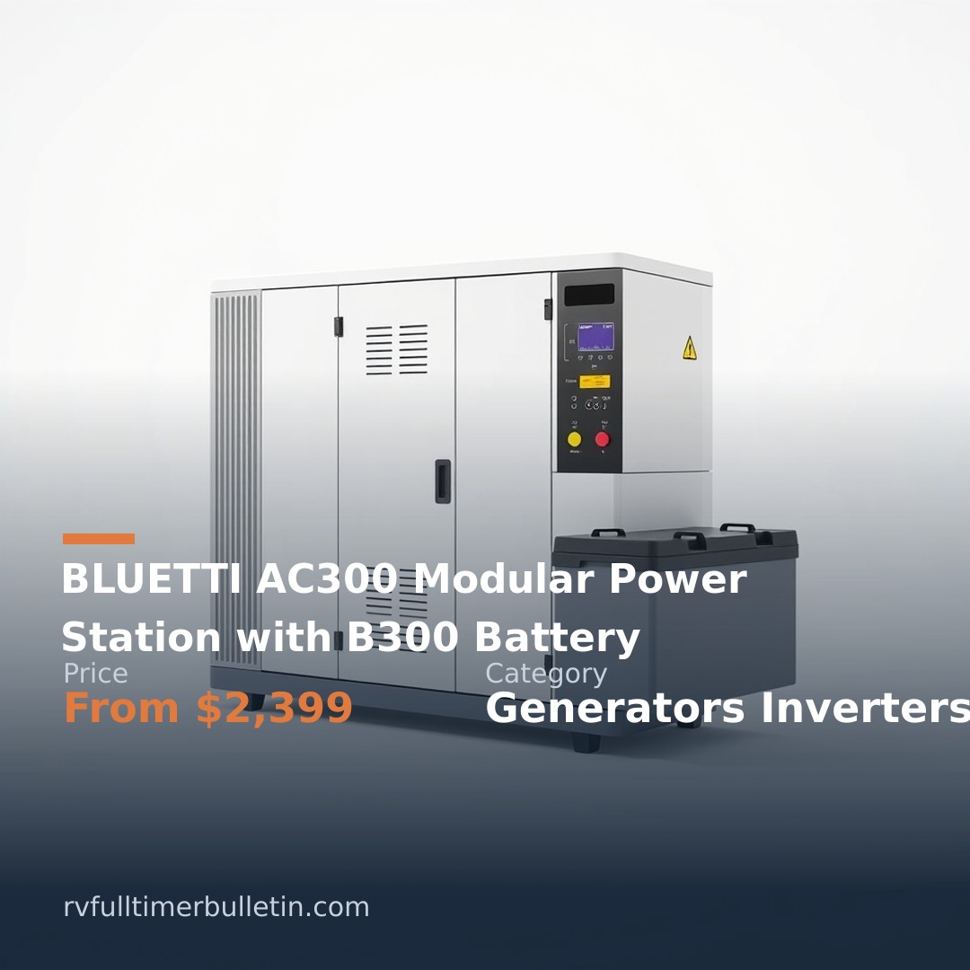 BLUETTI AC300 Modular Power Station with B300 Battery