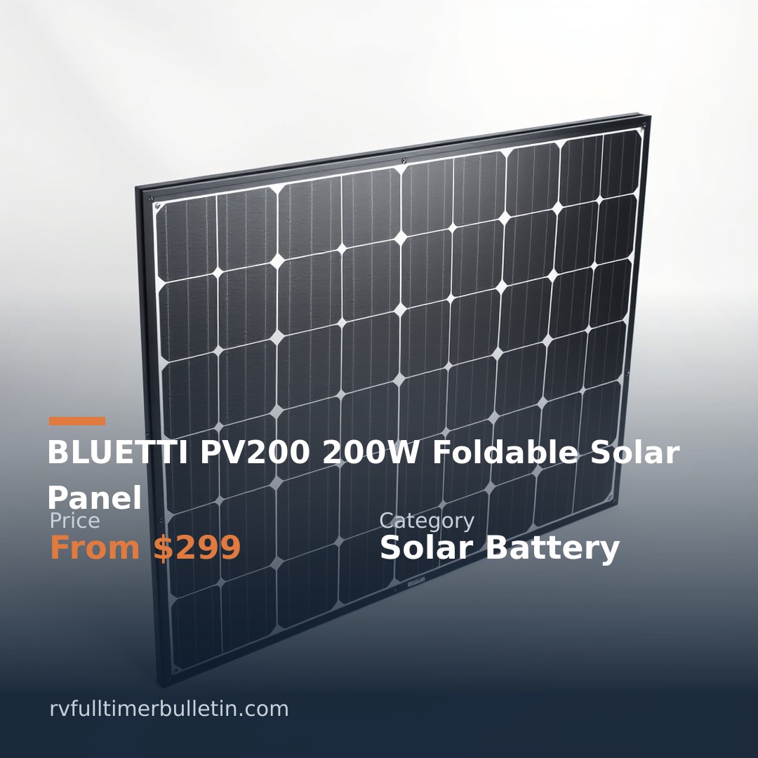 BLUETTI PV200 200W Foldable Solar Panel
