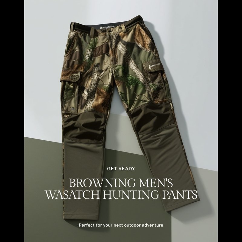 Browning Men's Wasatch Camo Hunting Pants