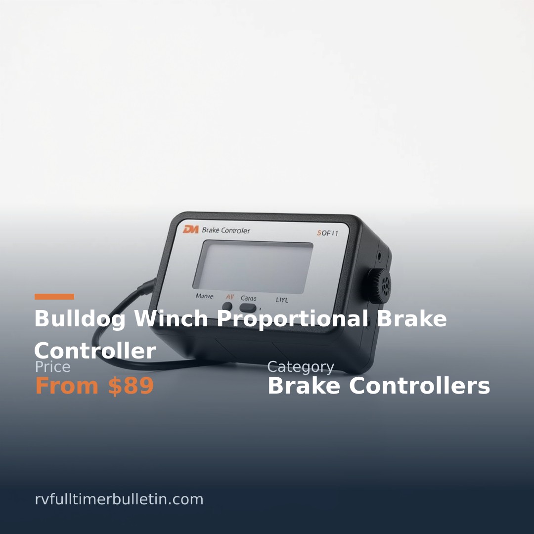 Bulldog Winch Proportional Brake Controller