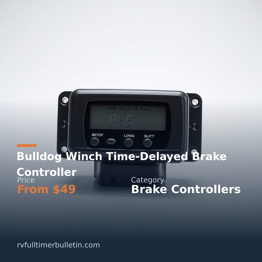 Bulldog Winch Time-Delayed Brake Controller