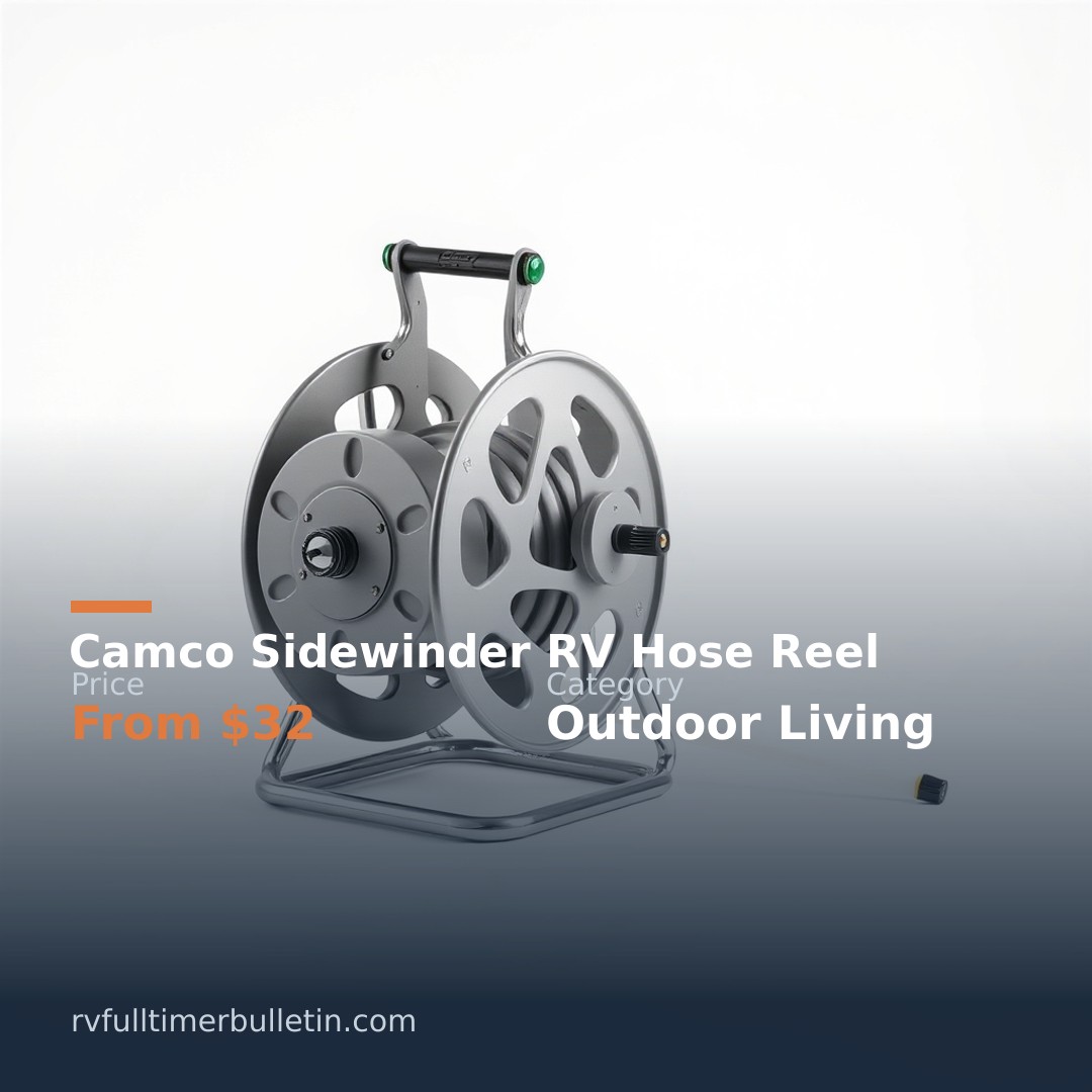 Camco Sidewinder RV Hose Reel