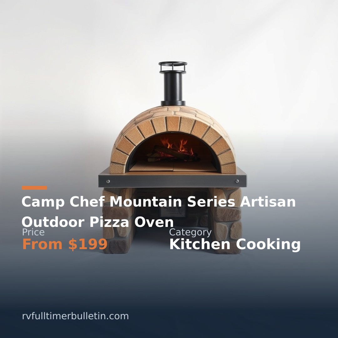 Camp Chef Mountain Series Artisan Outdoor Pizza Oven
