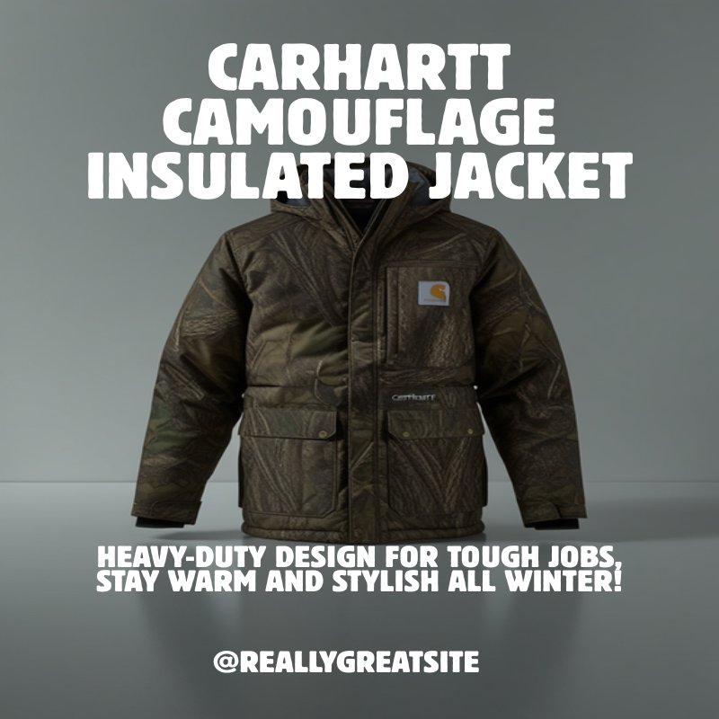 Carhartt Camo Active Jacket