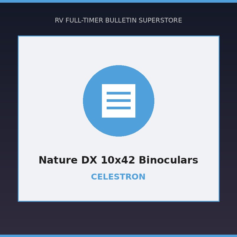 Celestron Nature DX 10x42 Binoculars