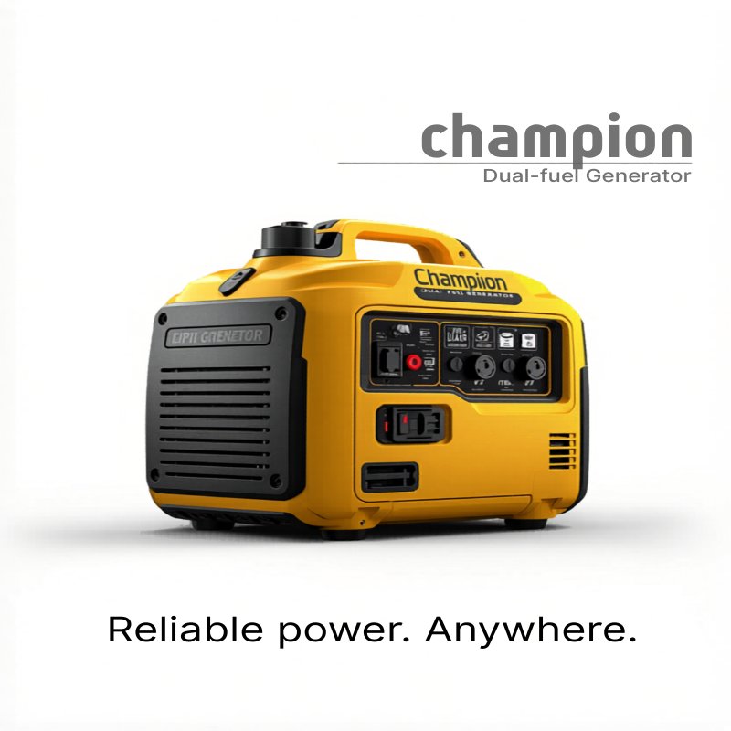 Champion 3500W Dual-Fuel Generator