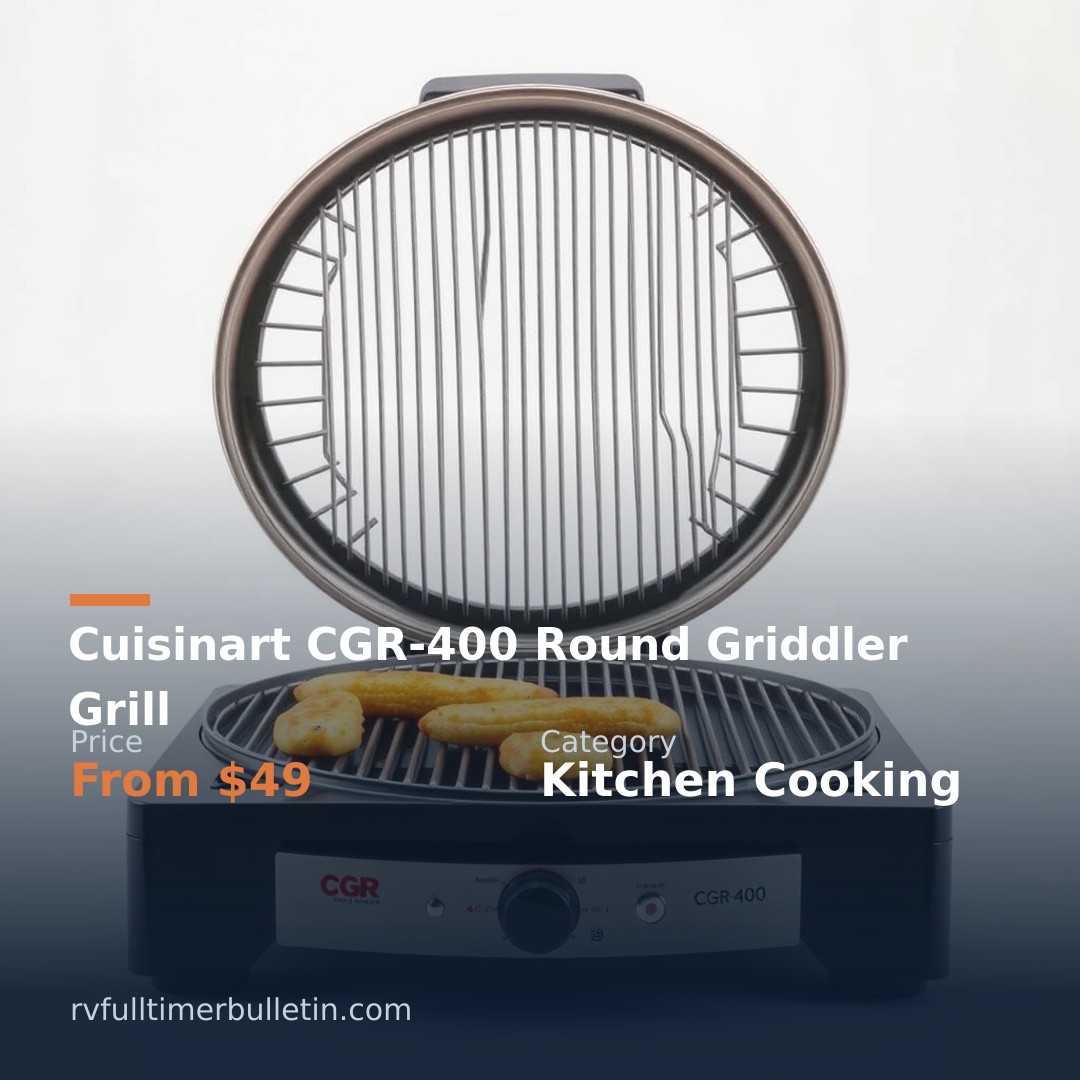 Cuisinart CGR-400 Round Griddler Grill