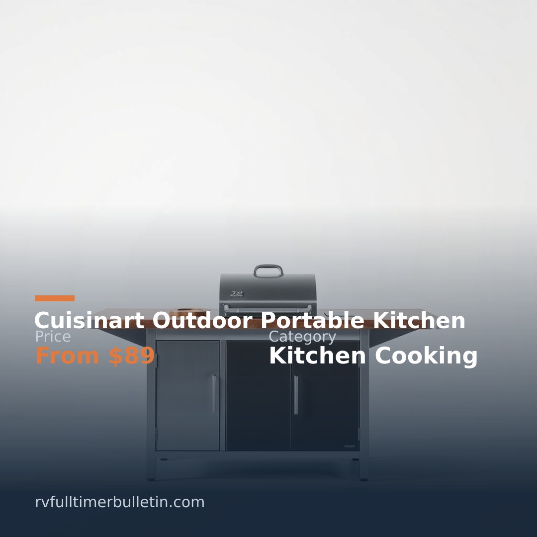 Cuisinart Outdoor Portable Kitchen