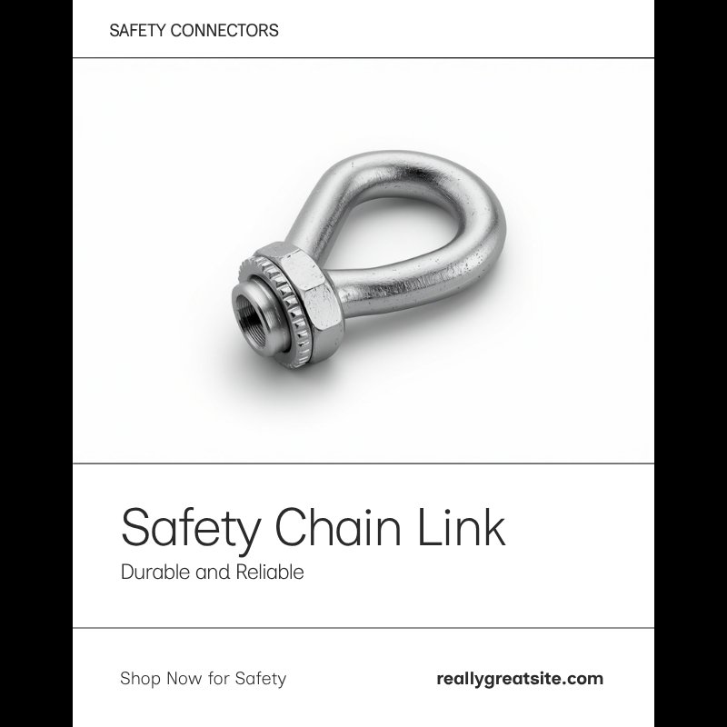 CURT 82932 Threaded Quick Link Safety Chain Connector