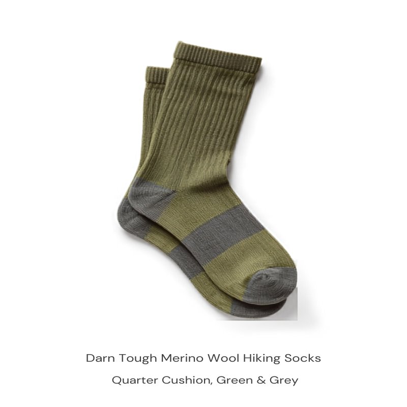 Darn Tough Men's Hiker Quarter Midweight Cushion Sock