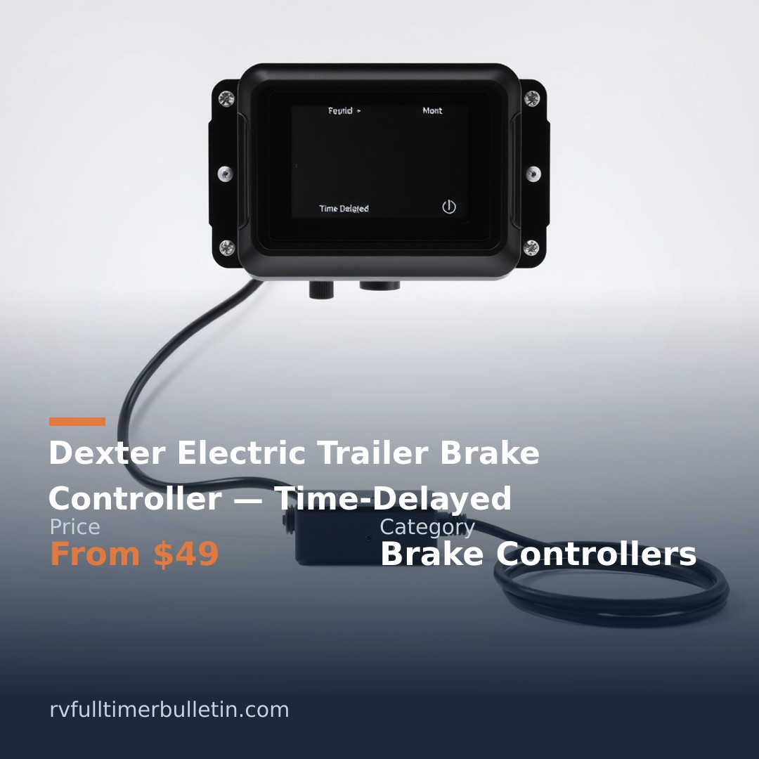 Dexter Electric Trailer Brake Controller — Time-Delayed