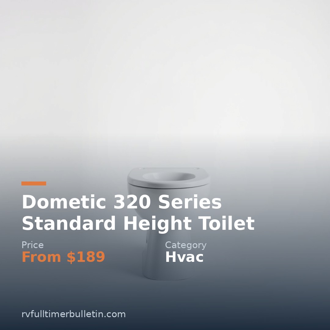 Dometic 320 Series Standard Height Toilet