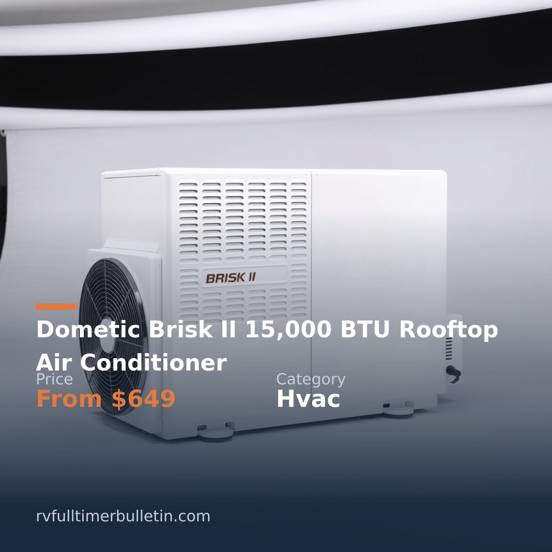 Dometic Brisk II 15,000 BTU Rooftop Air Conditioner