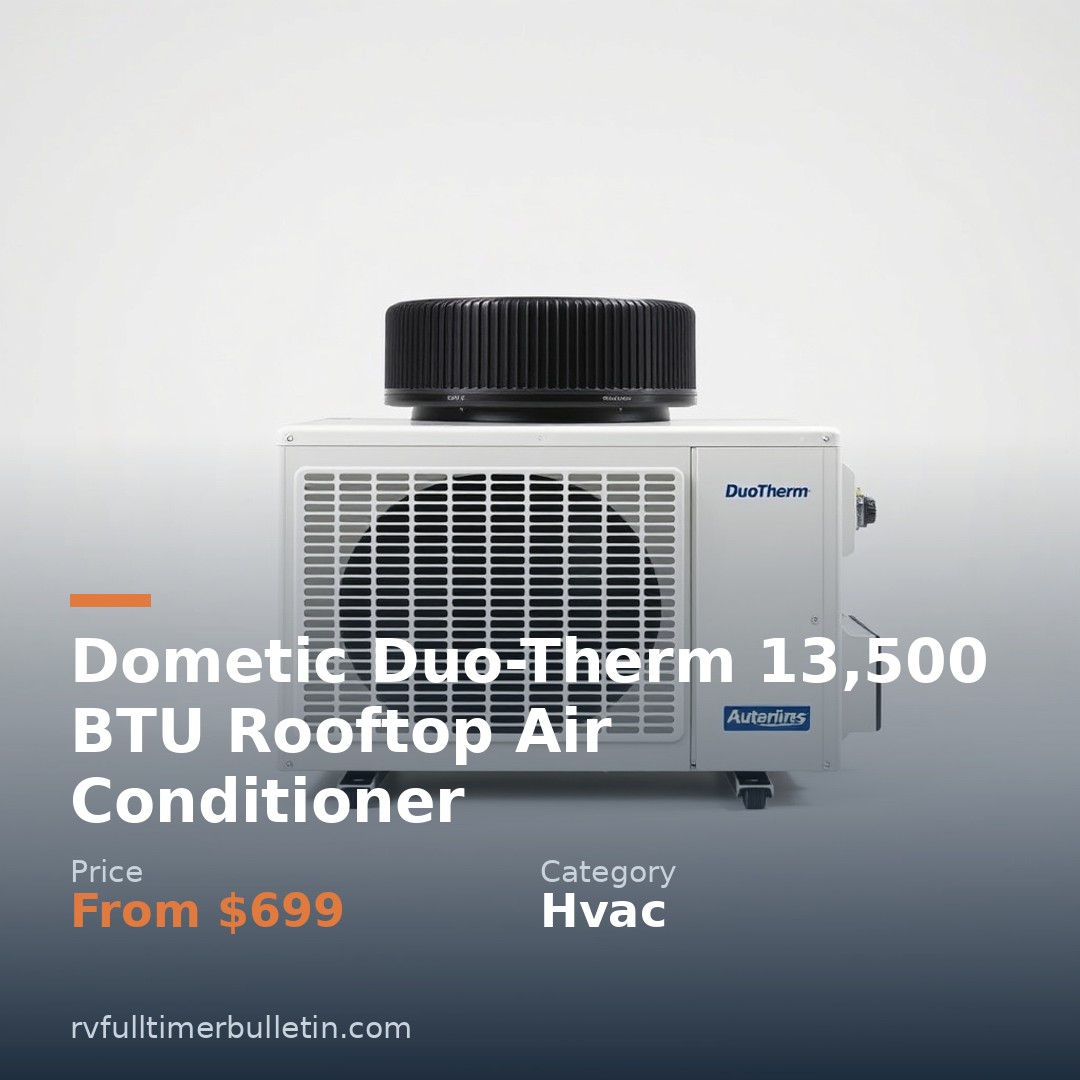 Dometic Brisk II B57915.XX1C0 Rooftop Air Conditioner, 13,500 BTU