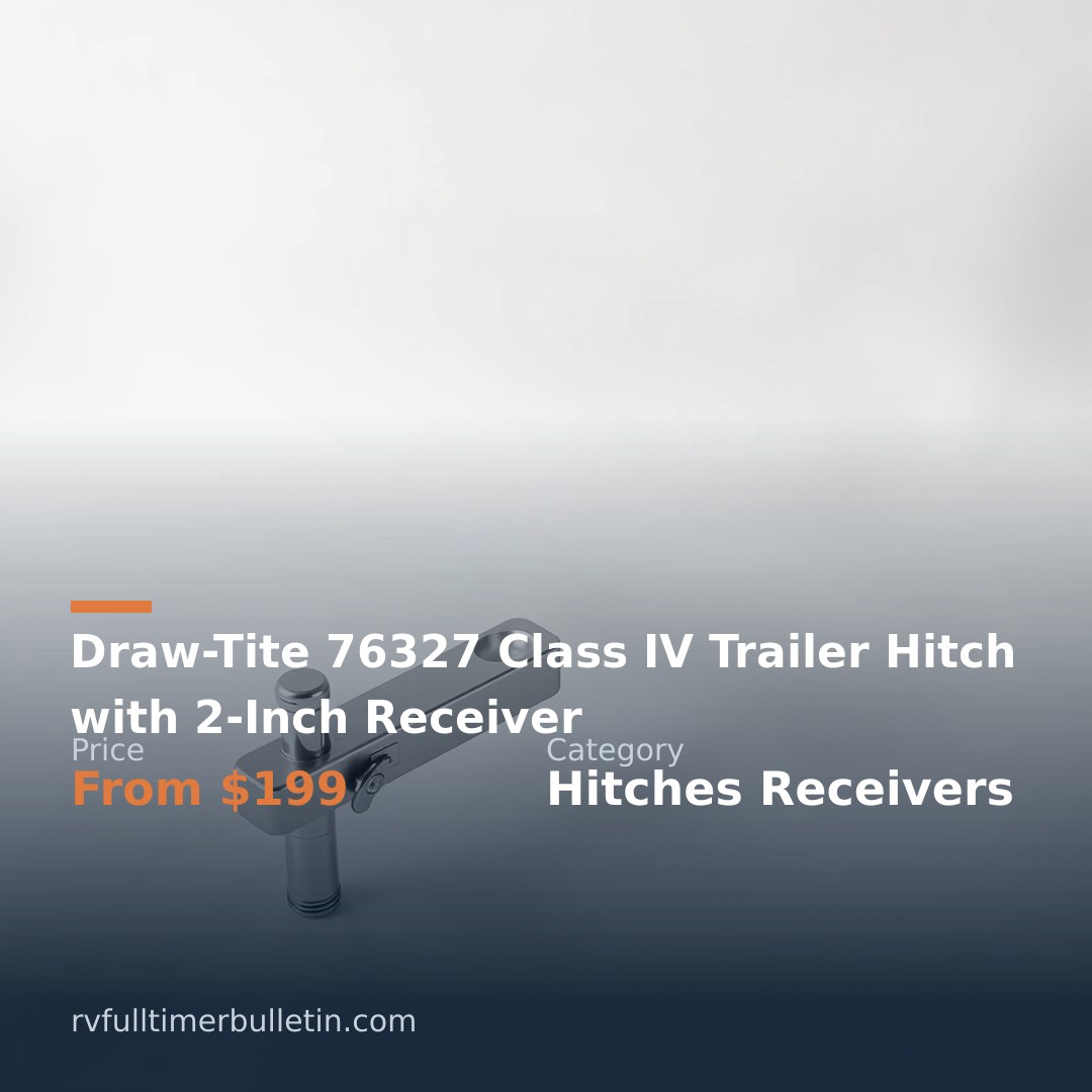 Draw-Tite 76327 Class IV Trailer Hitch with 2-Inch Receiver