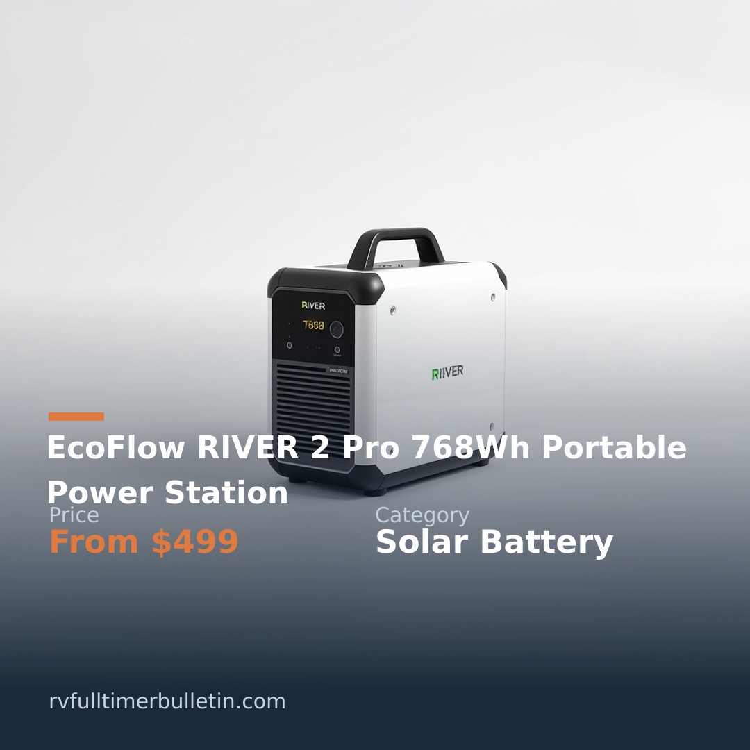 EcoFlow RIVER 2 Pro 768Wh Portable Power Station