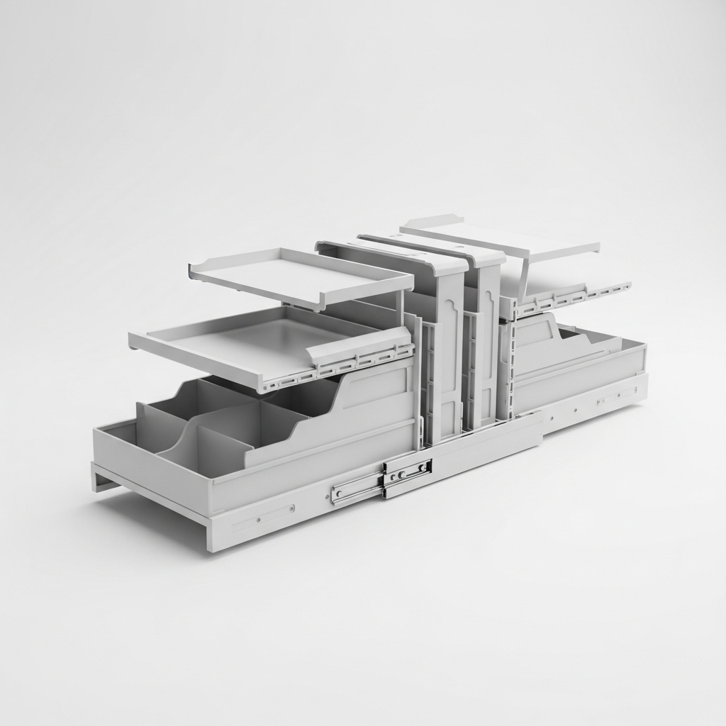 Expandable Stackable Cabinet Shelf Organizer (2-Pack)