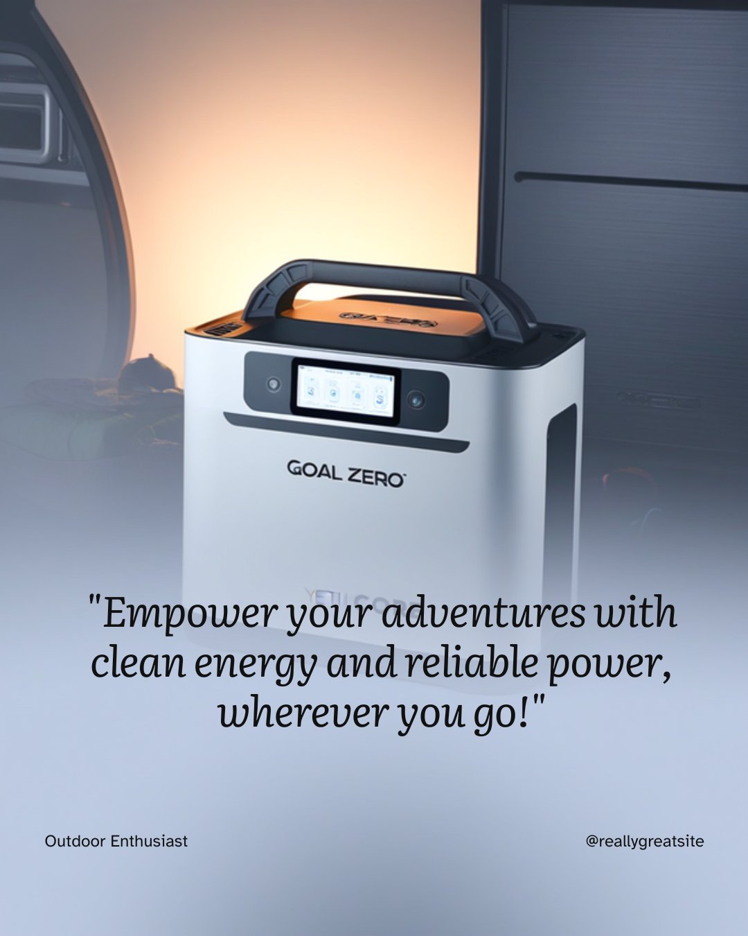 Goal Zero Yeti 1000 Core Portable Power Station, 983Wh