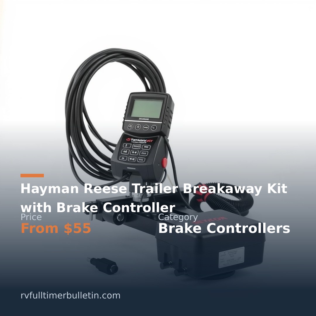 Hayman Reese Trailer Breakaway Kit with Brake Controller