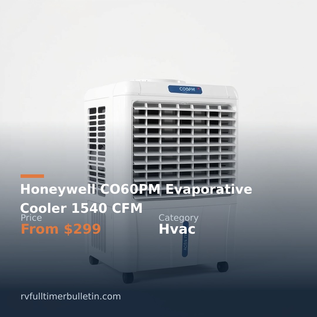Honeywell CO60PM Evaporative Cooler 1540 CFM