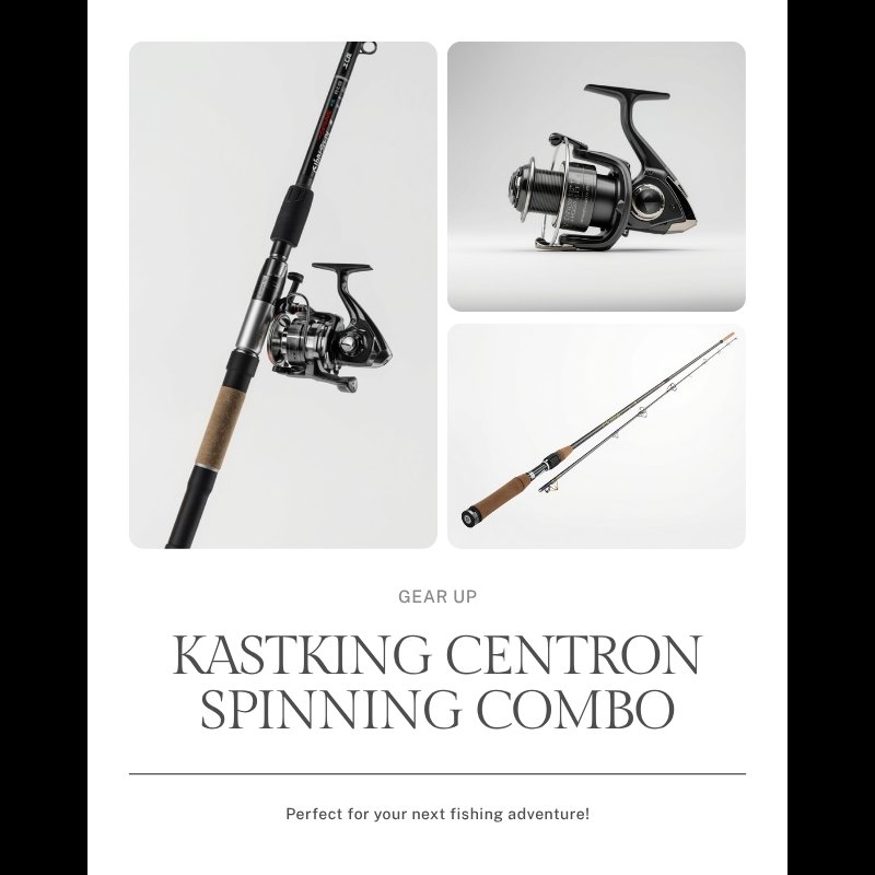 KastKing Centron Spinning Rod and Reel Combo