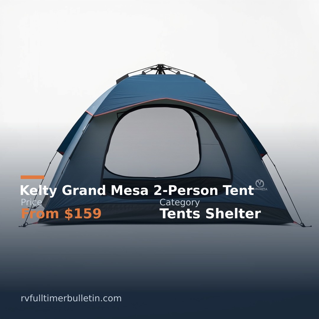 Kelty Grand Mesa 2-Person Tent