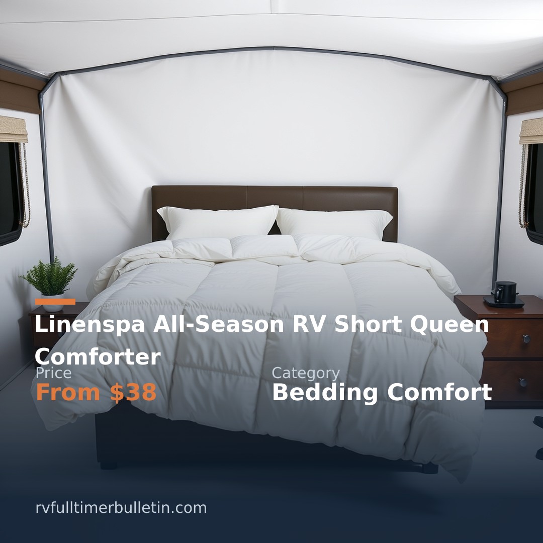 Linenspa All-Season RV Short Queen Comforter