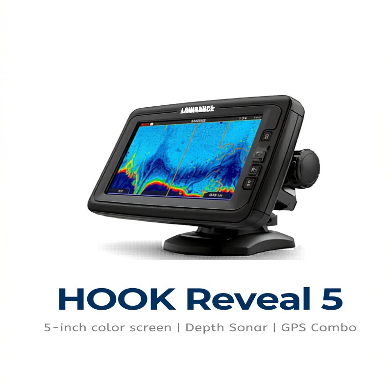 Lowrance HOOK Reveal 5 with SplitShot Transducer