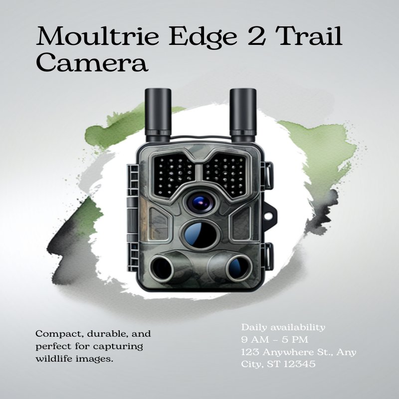 Moultrie Edge 2 Cellular Trail Camera – 36MP, 1080p, Auto-Connect 4G LTE