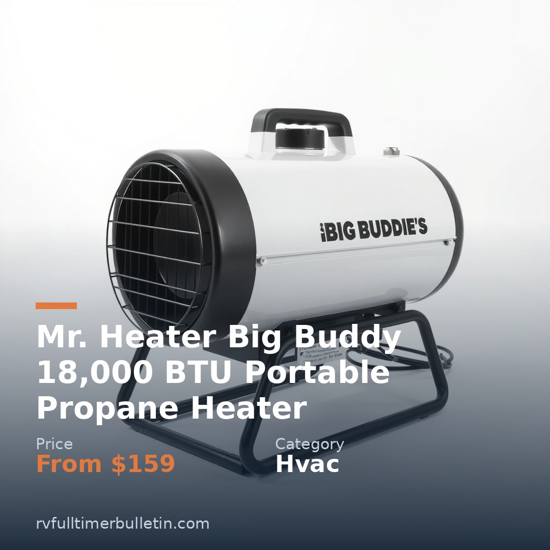Mr. Heater Big Buddy 18,000 BTU Portable Propane Heater