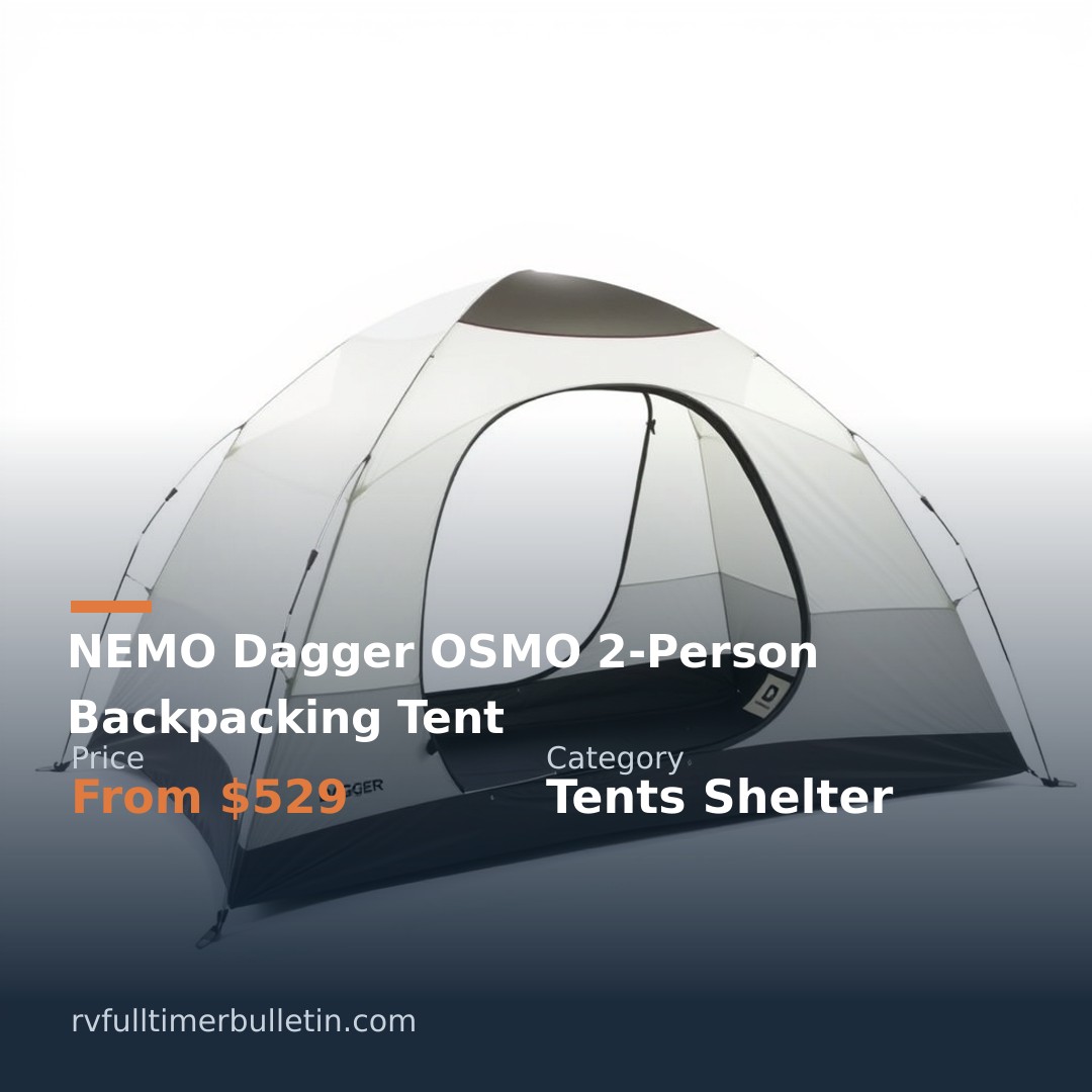NEMO Dagger OSMO 2-Person Backpacking Tent