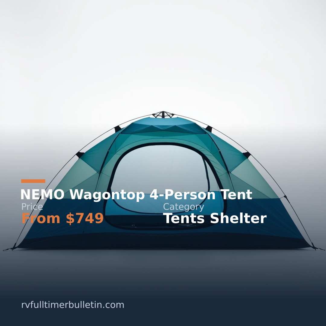 NEMO Wagontop 4-Person Tent