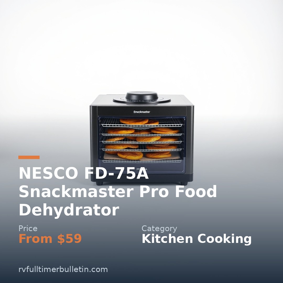 NESCO FD-75A Snackmaster Pro Food Dehydrator