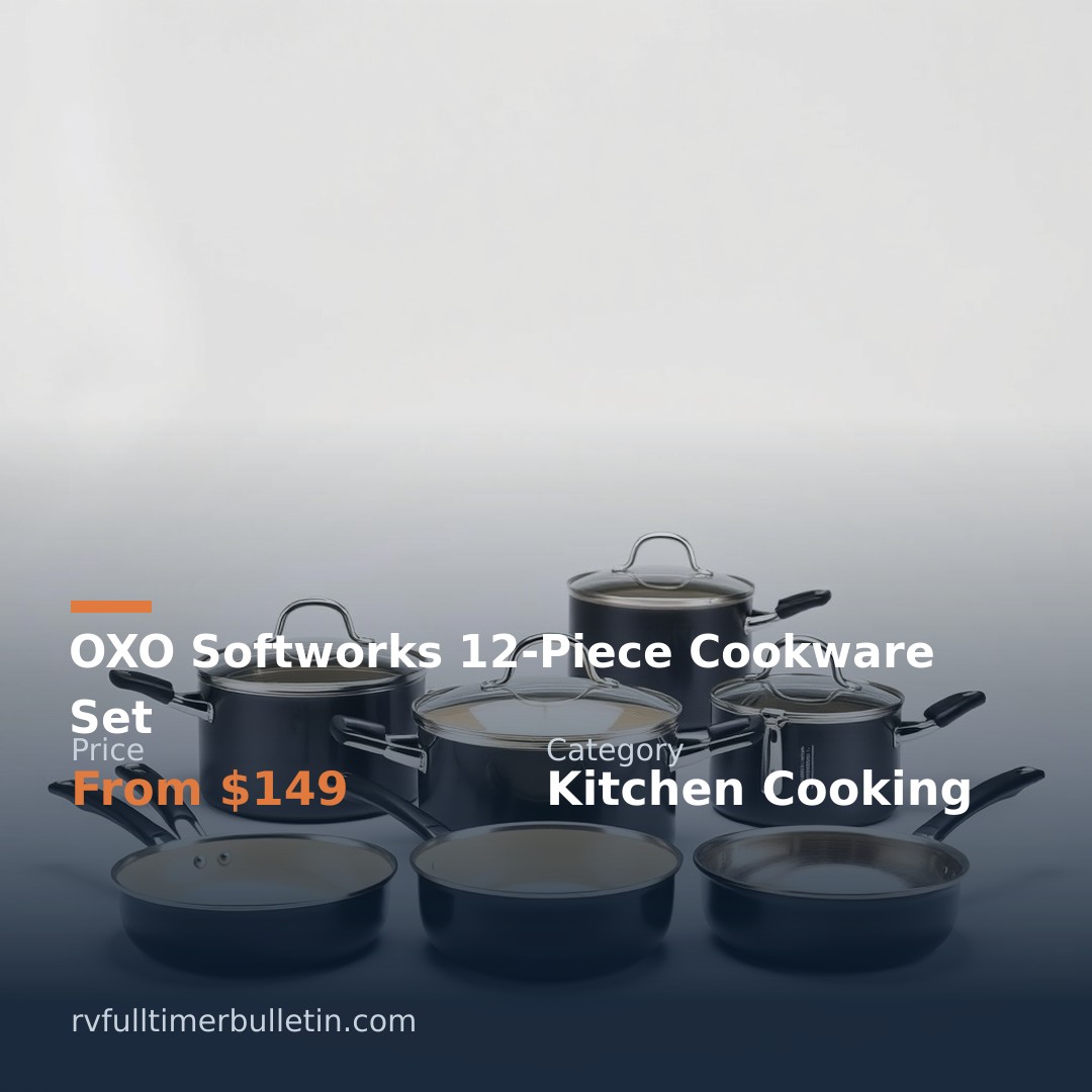 OXO Softworks 12-Piece Cookware Set