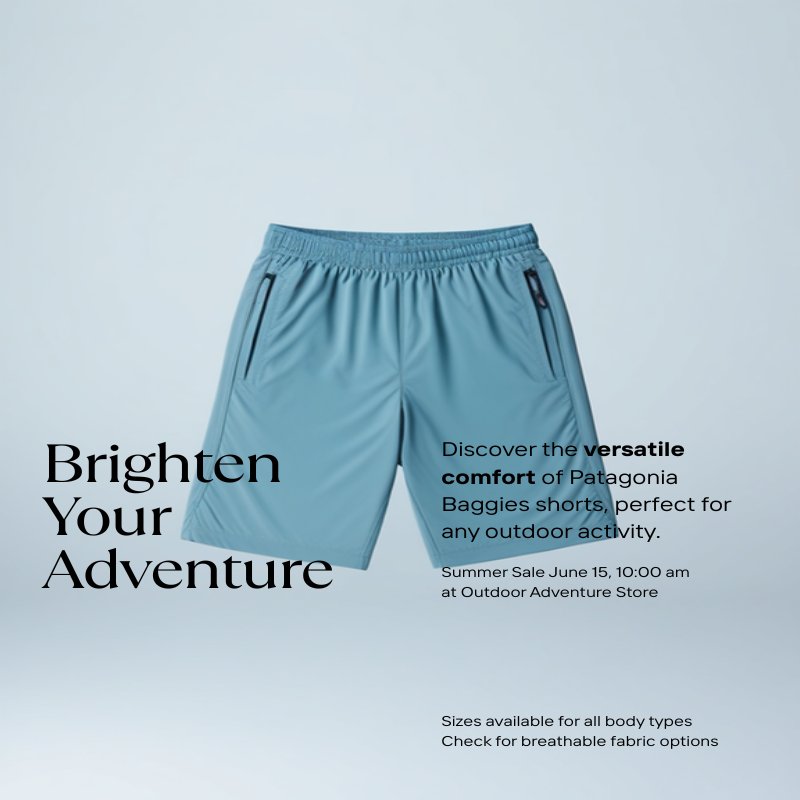 Patagonia Baggies Shorts 5" — Men's