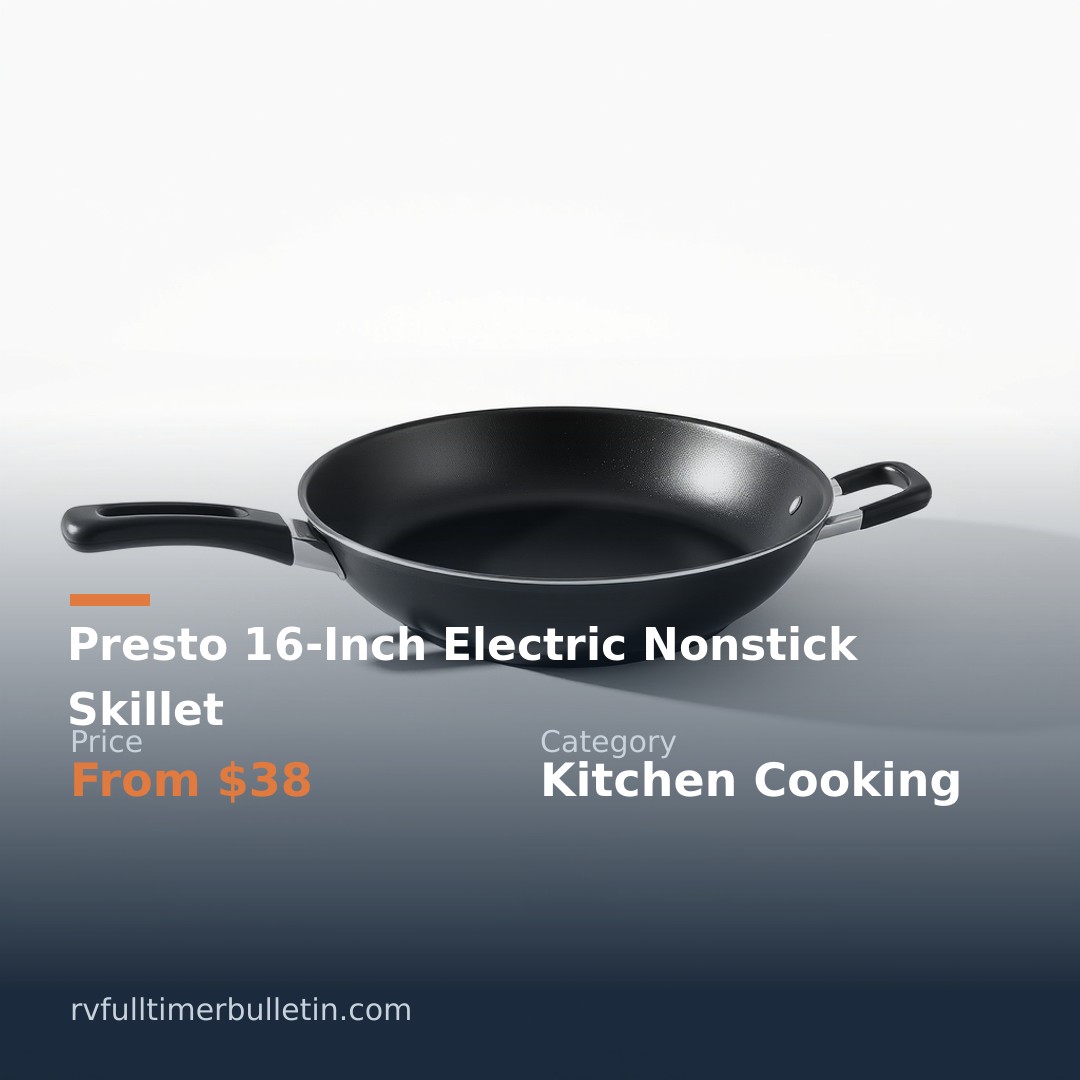 Presto 16-Inch Electric Nonstick Skillet