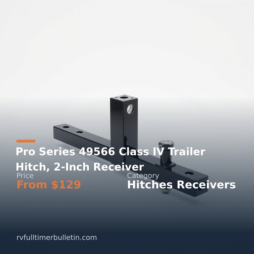 Pro Series 49566 Class IV Trailer Hitch, 2-Inch Receiver