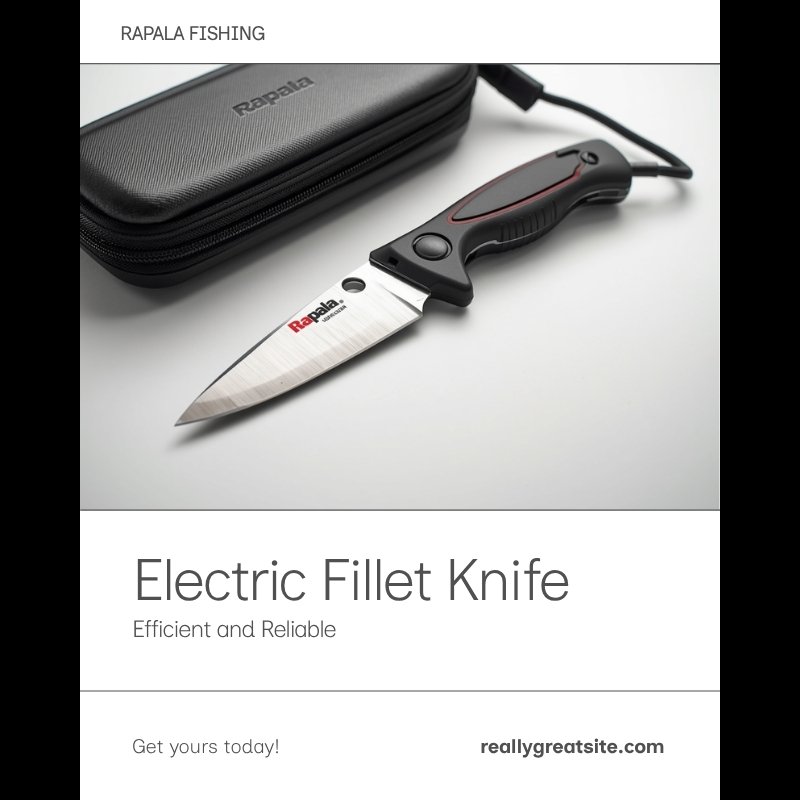 Rapala Heavy Duty Electric Fillet Knife
