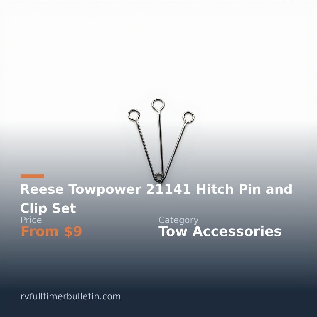 Reese Towpower 21141 Hitch Pin and Clip Set