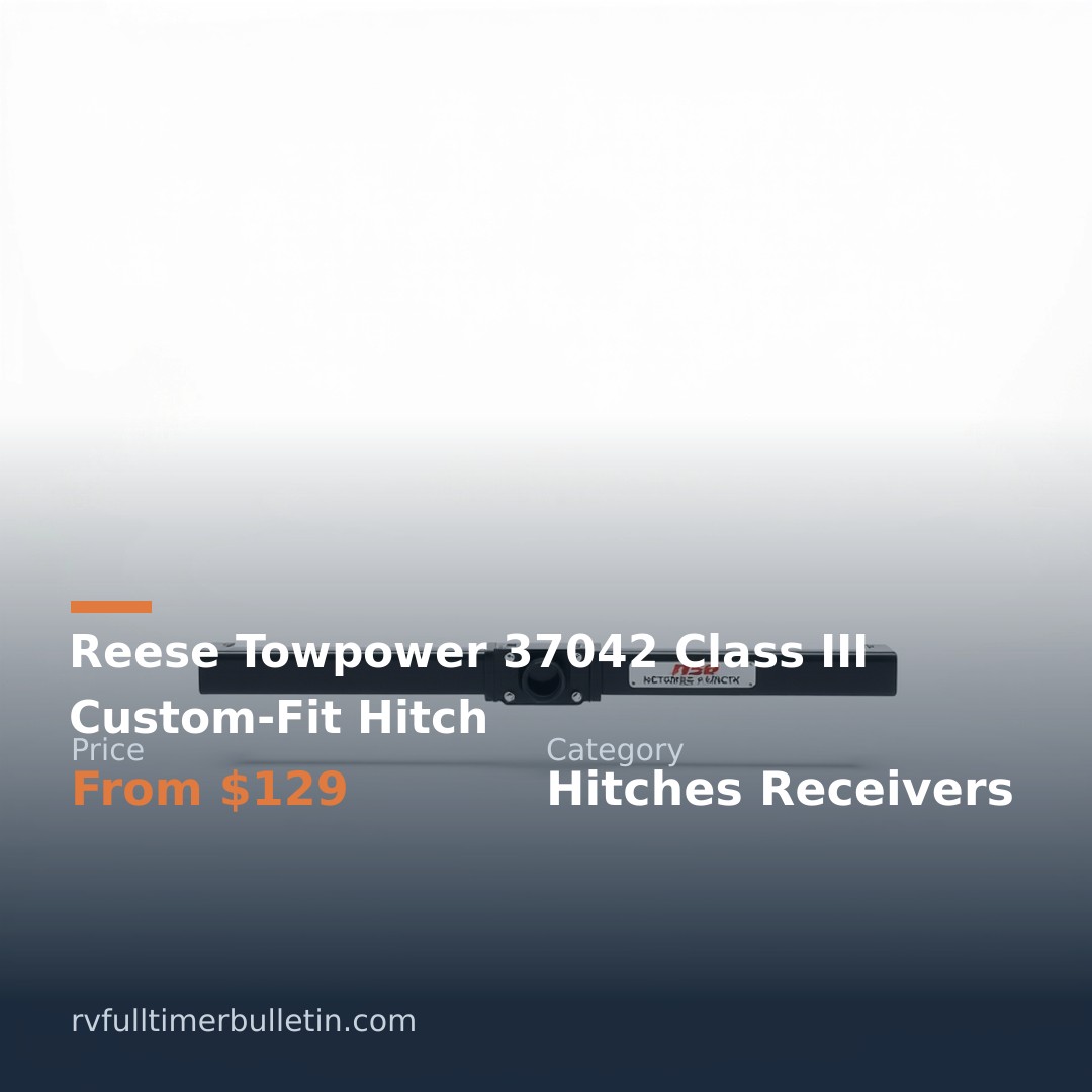Reese Towpower 37042 Class III Custom-Fit Hitch