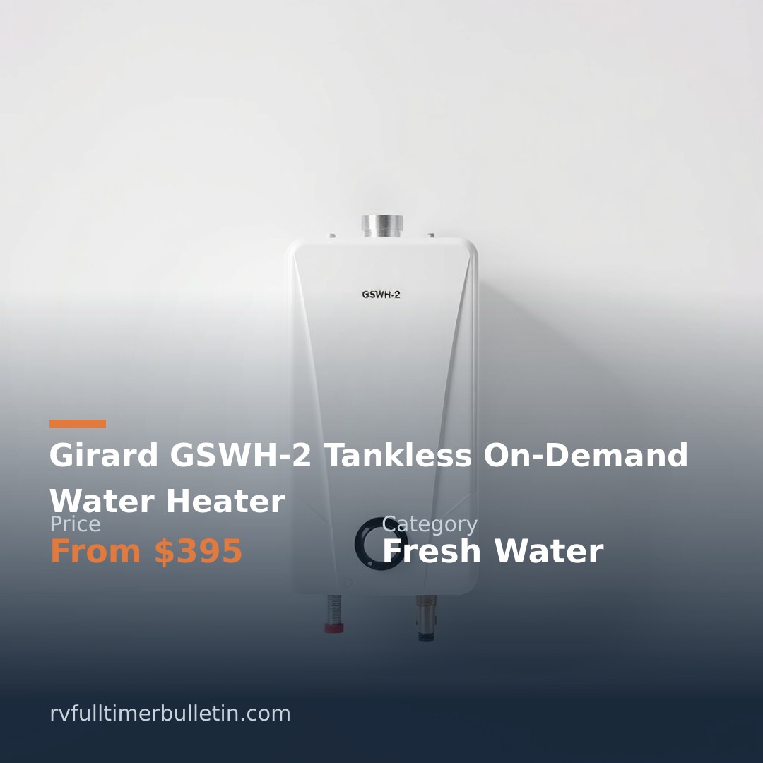 Girard GSWH-2 Tankless On-Demand Water Heater