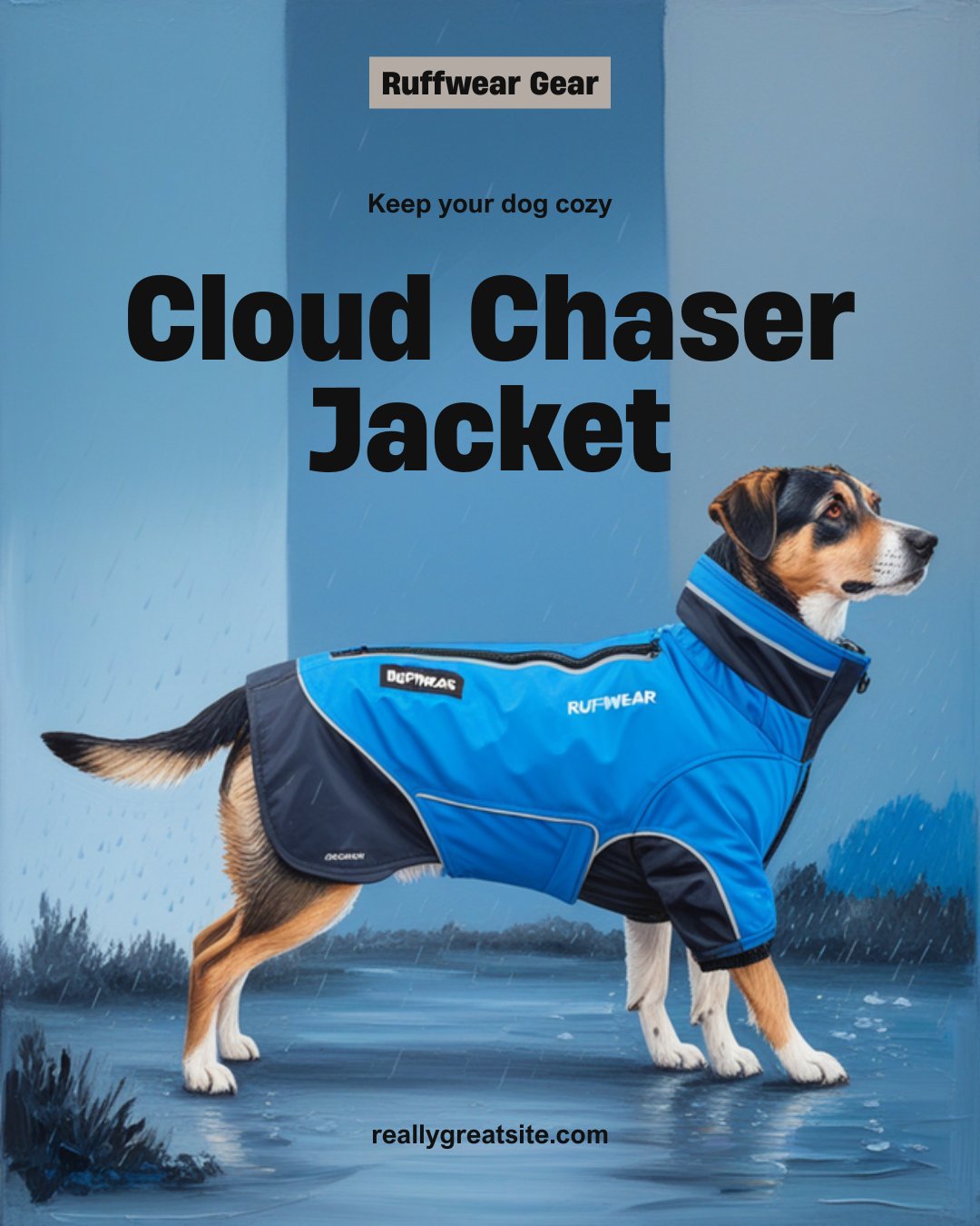 Ruffwear Cloud Chaser Waterproof Dog Jacket