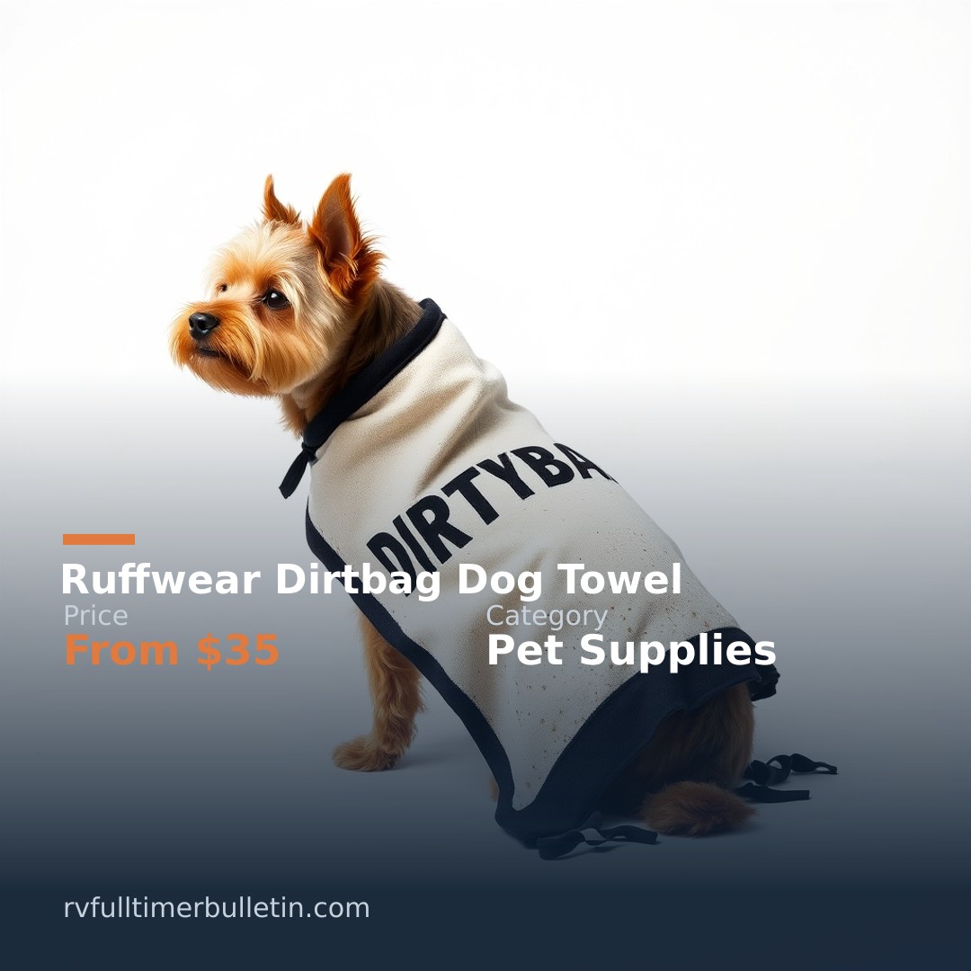 Ruffwear Dirtbag Dog Towel