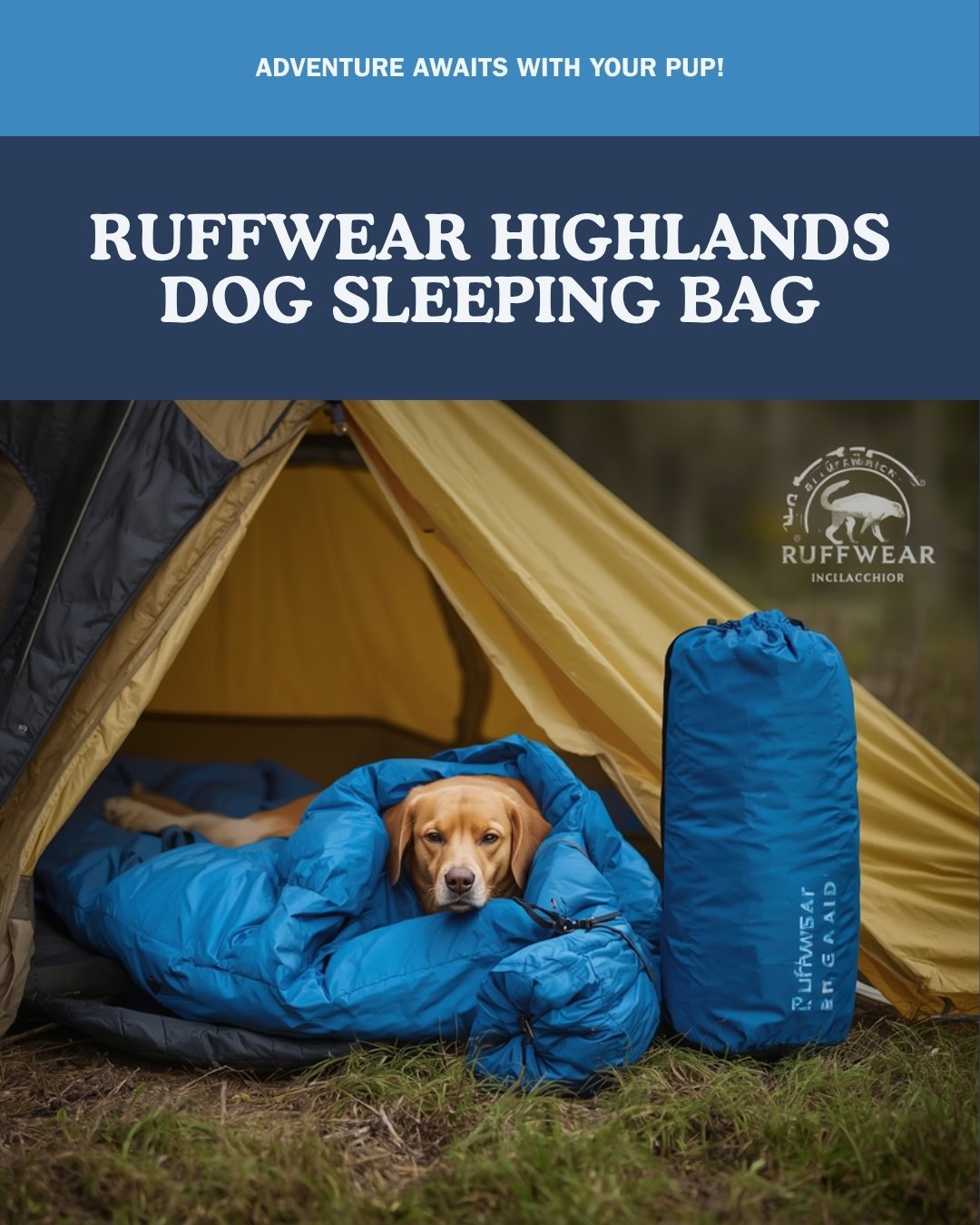 Ruffwear Highlands Dog Sleeping Bag
