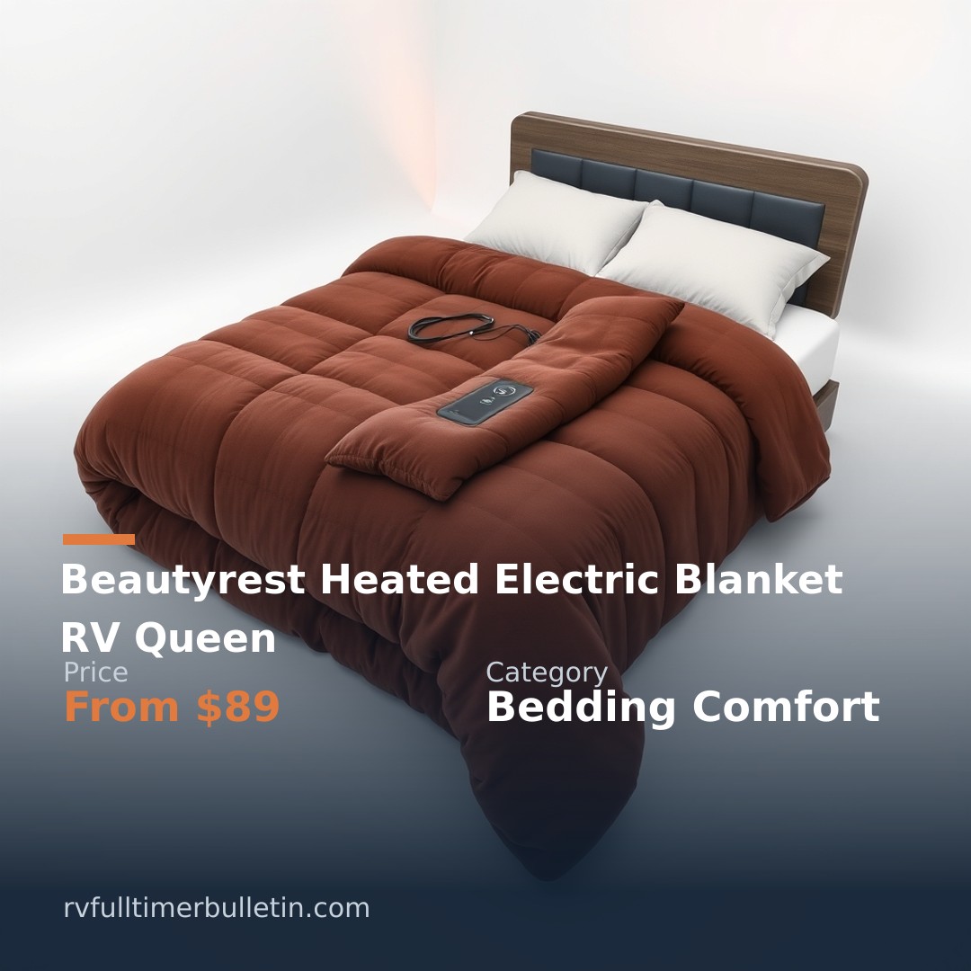 Beautyrest Heated Electric Blanket RV Queen