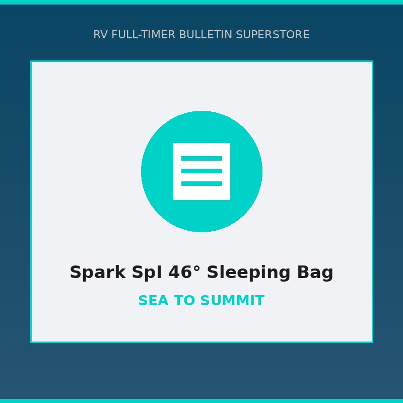 Sea to Summit Spark SpI 46-Degree Down Sleeping Bag